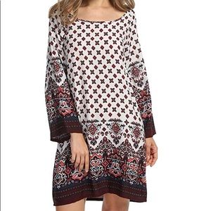 Bohemian Boho Style  Shift Printed Tunic Dress